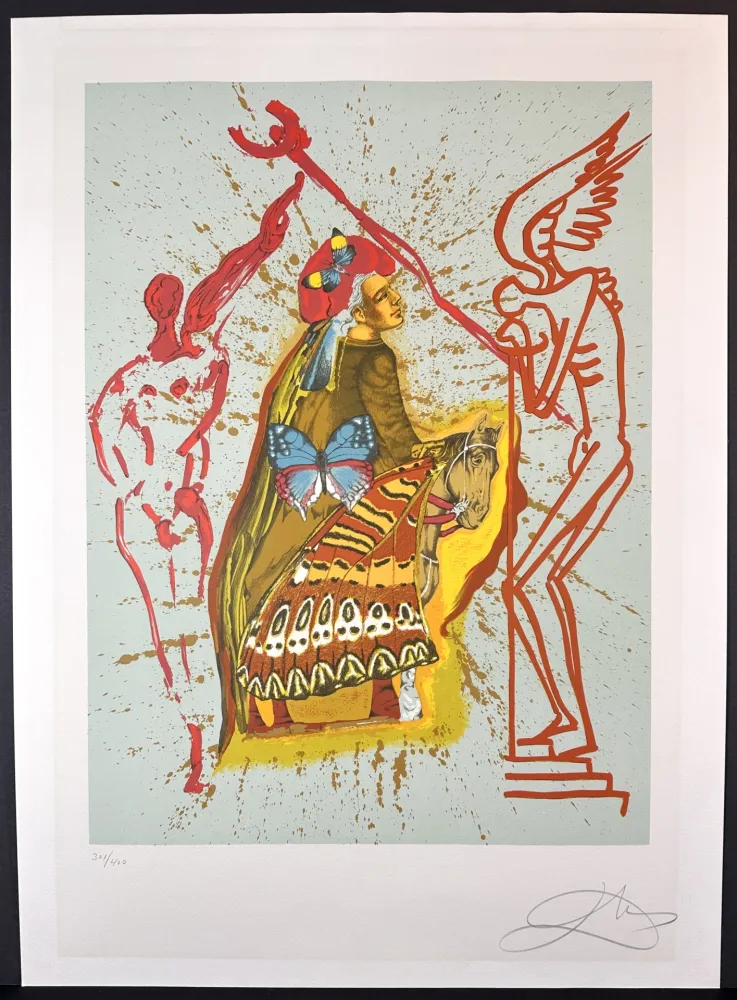 石版画 Dali - Pilgrim's Journey