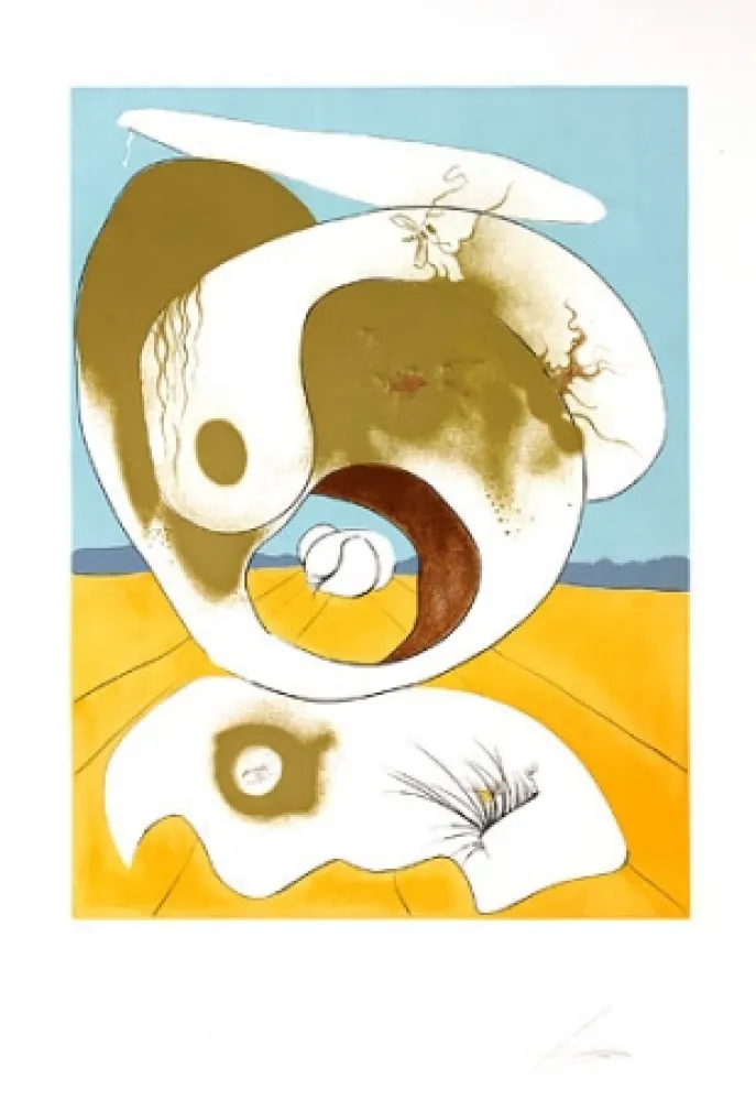 版画 Dali - Planetary and scatologic vision