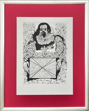 蚀刻版画 Dali - Portirait of the Signatures