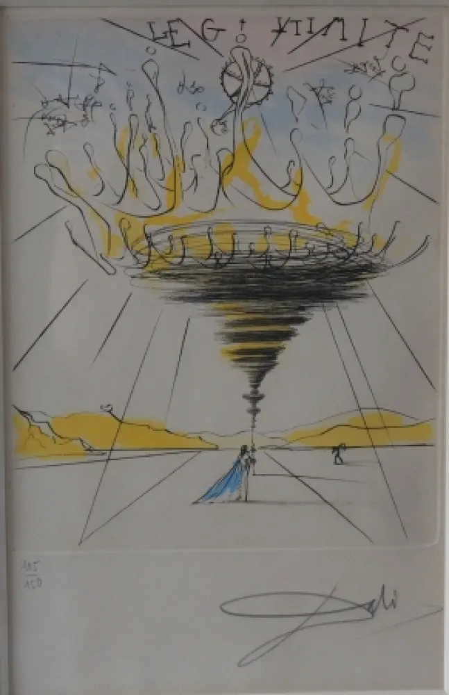 蚀刻版画 Dali - Procès en diffamation - Légitimité