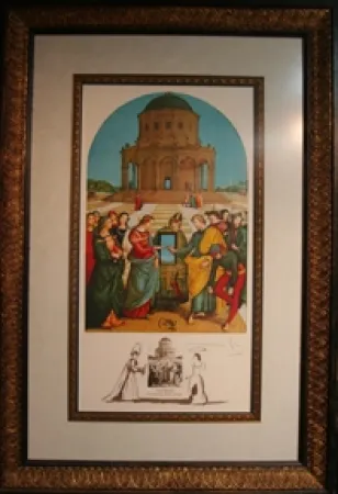 石版画 Dali - 	Raphael 