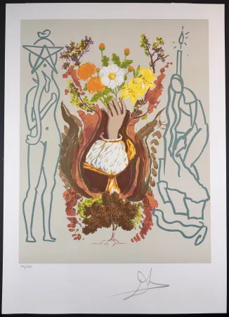 石版画 Dali - Renaissance With Original Portfolio Case