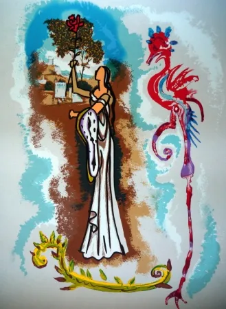 石版画 Dali - ROWENA