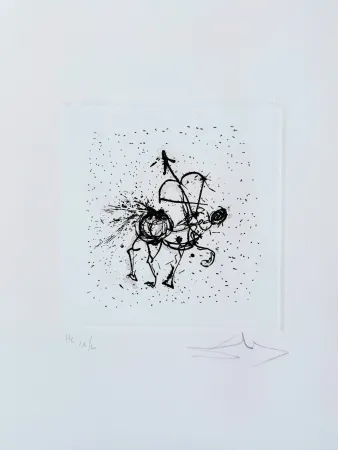 蚀刻版画 Dali - Sagittarius