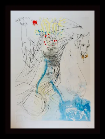 版画 Dali - Saint Lucie