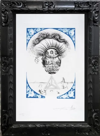 版画 Dali - Sainte Trinité  Sainte Persistance de la mémoire