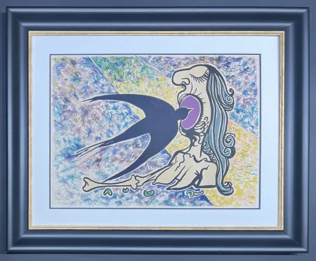 石版画 Dali - Salvador Dalì - Civiltà Sconfitta(Civilization Defeated) - 1973 - Coloured lithograph on Arches paper.