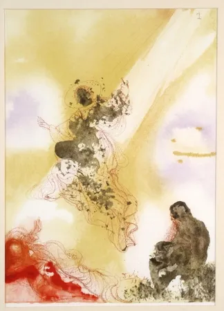 复数作品 Dali - Sanctus Raphael et Tobias