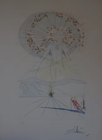 蚀刻飞尘法 Dali - Sans titre