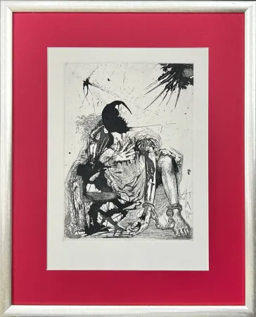 蚀刻版画 Dali - Sigismund in Chains