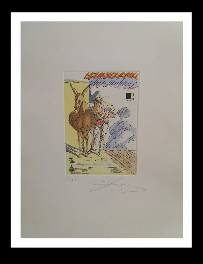 版画 Dali - Sombrero de tres picos