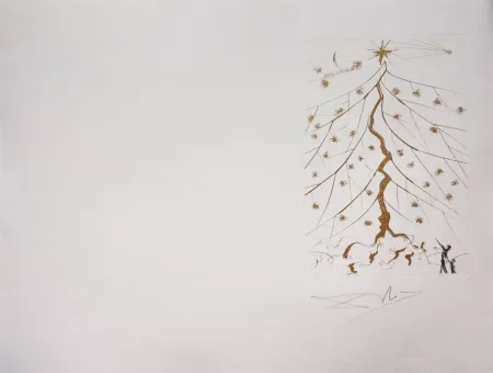 版画 Dali - Star of Bethlehem