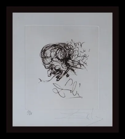 版画 Dali - Symbols Devil