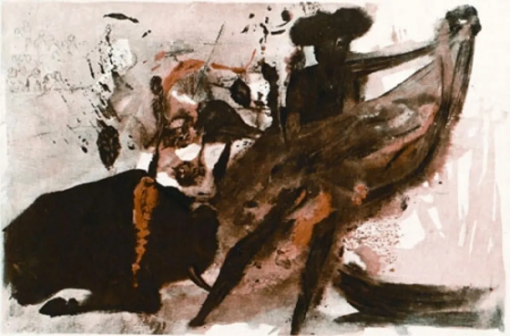 版画 Dali - Tauromachie individuelle (Bullfight)