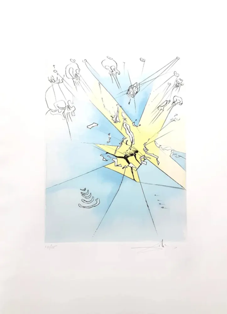 版画 Dali - The Grand Inquisitor Expels the Savior