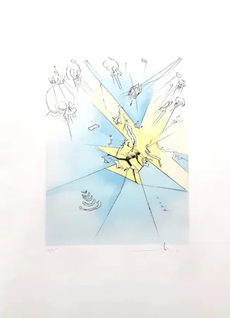 版画 Dali - The Grand Inquisitor Expels the Savior