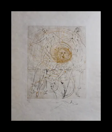 版画 Dali - The Hippies The Sun