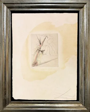 干刻版画 Dali - The Illusionist