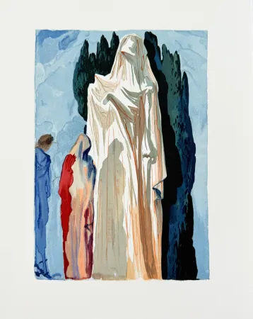 木刻 Dali - The Inferno, Canto 10 - The Heretics