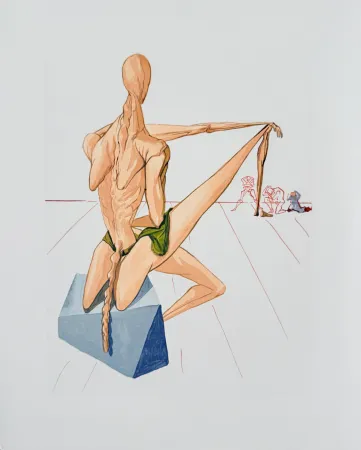 木刻 Dali - The Inferno, Canto 5 - Minos