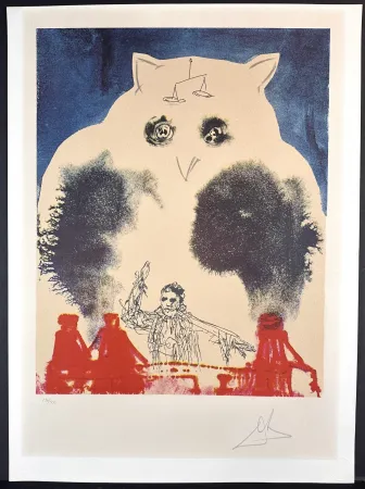 石版画 Dali - The Lawyer
