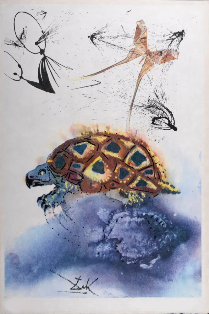 照相凹版 Dali - The Mock Turtle's Story, 1969