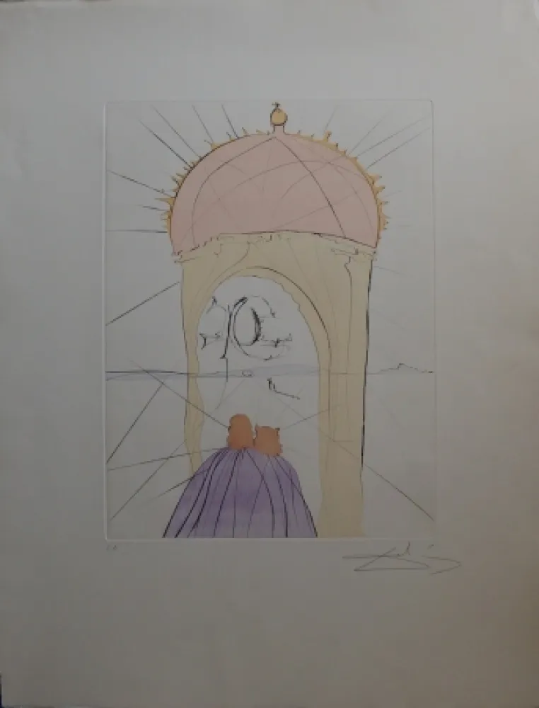 蚀刻版画 Dali - The Museum of Genius and Fancy (After 50 years of surrealism)