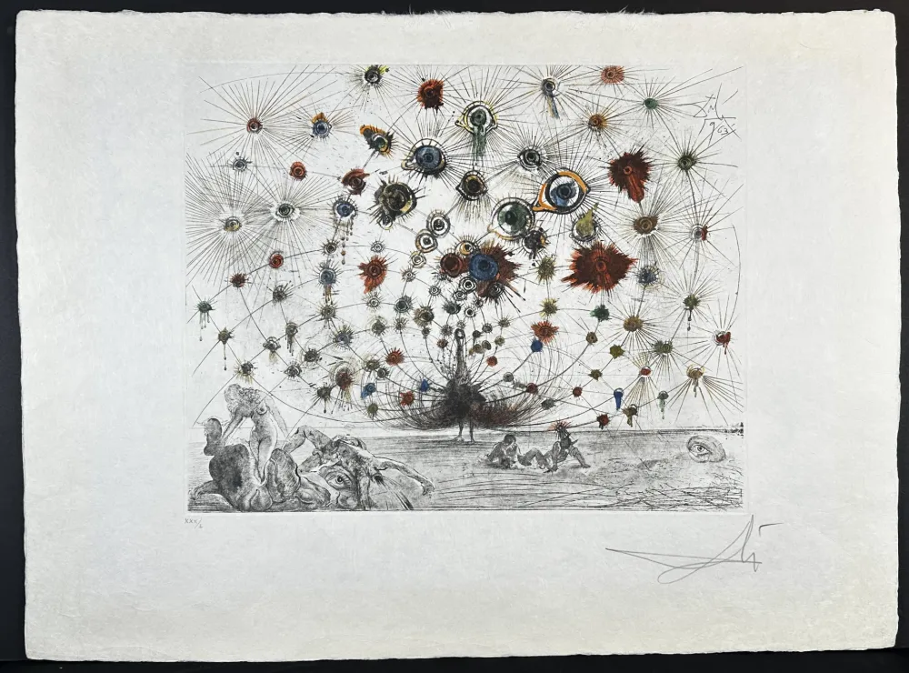 版画 Dali - The Mythology Argus Color