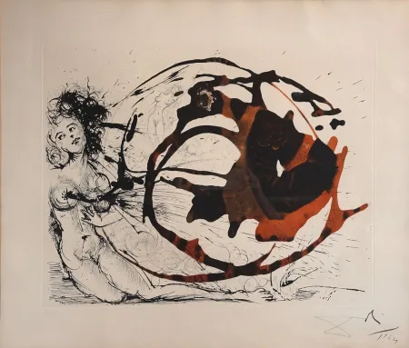 版画 Dali - The Mythology The Milky Way