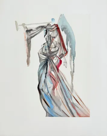 木刻 Dali - The Paradise, Canto 10 - The Angel of the Sun