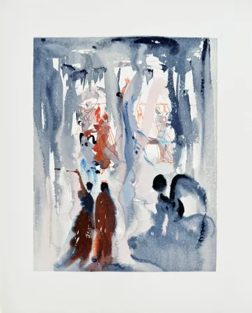 木刻 Dali - The Paradise, Canto 13 - Thus Was the Earth Created