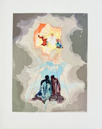 木刻 Dali - The Paradise, Canto 15 - Dante's Ecstasy