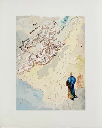 木刻 Dali - The Paradise, Canto 20 - The Sixth Sphere of Jupiter