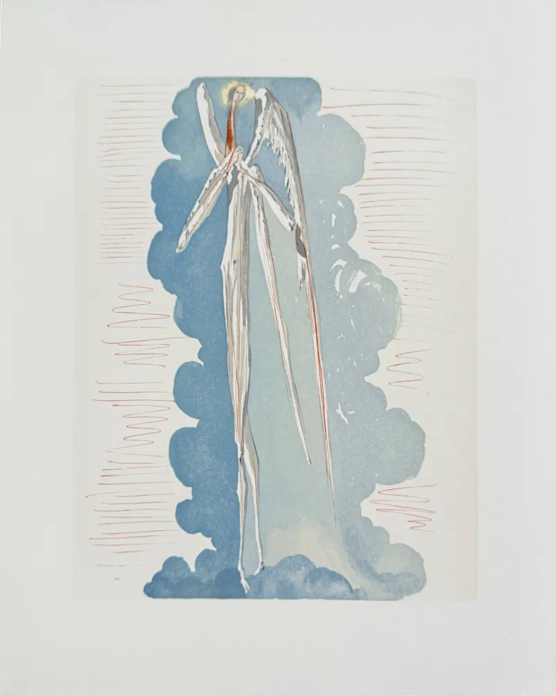 木刻 Dali - The Paradise, Canto 22 - The Angel of the Seventh Sphere