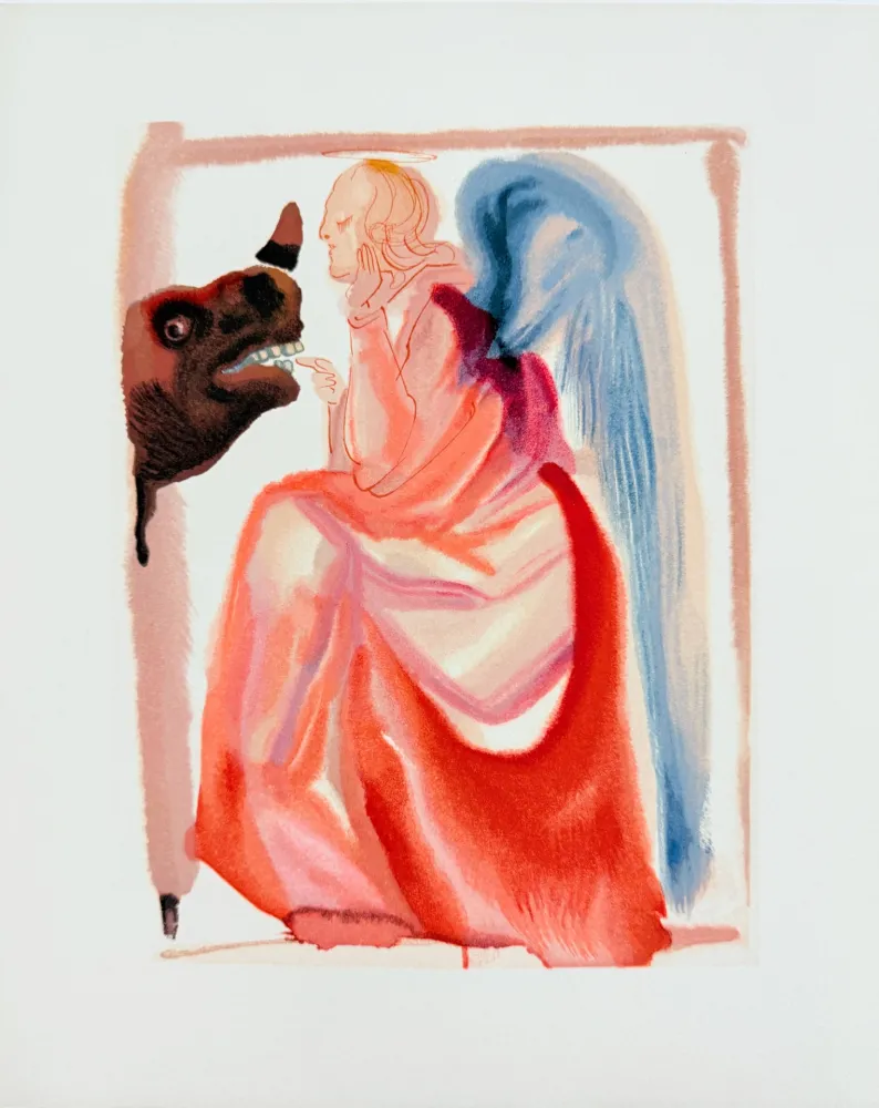 木刻 Dali - The Paradise, Canto 6 - The Sphere of Mercury