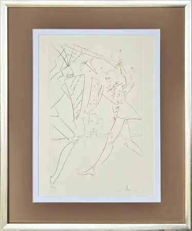 干刻版画 Dali - The Pass of Gadalore