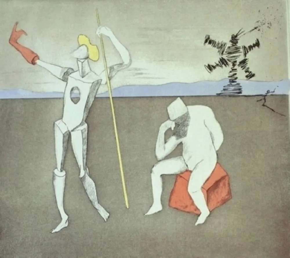 蚀刻飞尘法 Dali - The Power of Thought