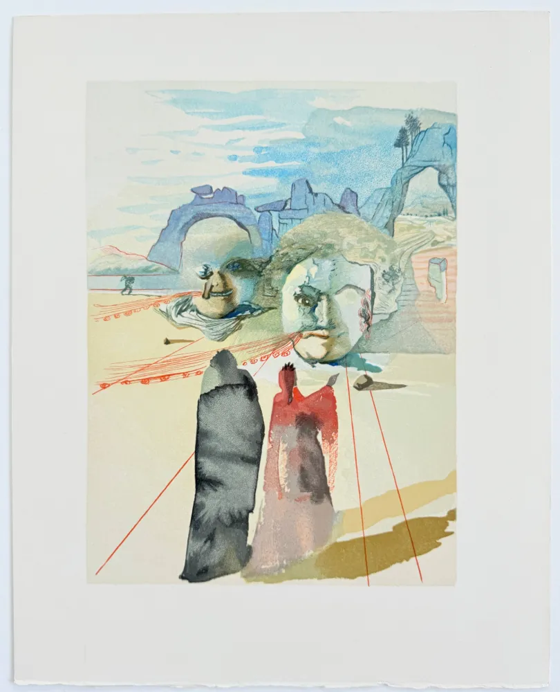 木刻 Dali - The Purgatory, Canto 20 - Avarice and Prodigality