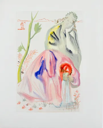 木刻 Dali - The Purgatory, Canto 21 - The Source