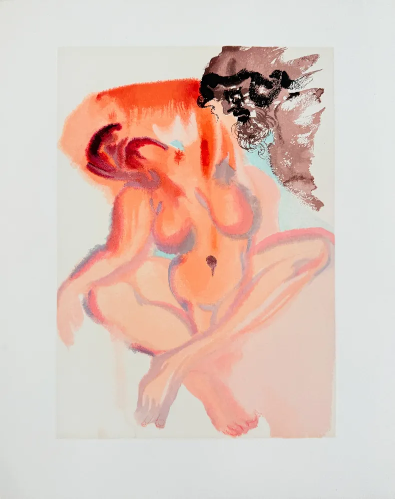 木刻 Dali - The Purgatory, Canto 3 - The Indolent Ones