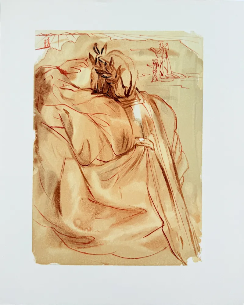 木刻 Dali - The Purgatory, Canto 30 - Announcement of Great Event