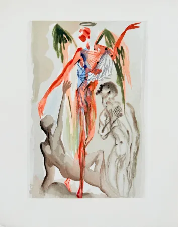 木刻 Dali - The Purgatory, Canto 32 - The Barthly Paradise