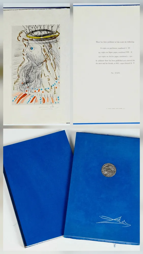 插图书 Dali - The Song of Songs of King Solomon Deluxe Japan