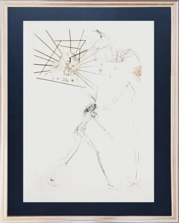 蚀刻版画 Dali - The Three False Barons