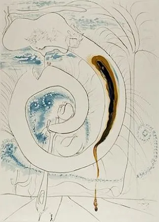 版画 Dali - The visceral circle of the cosmos