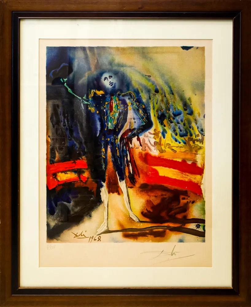 石版画 Dali - Tribute to Escamillo