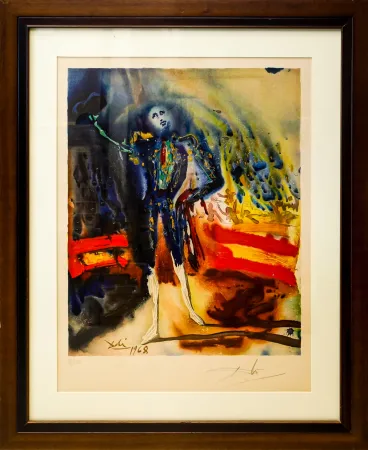 石版画 Dali - Tribute to Escamillo