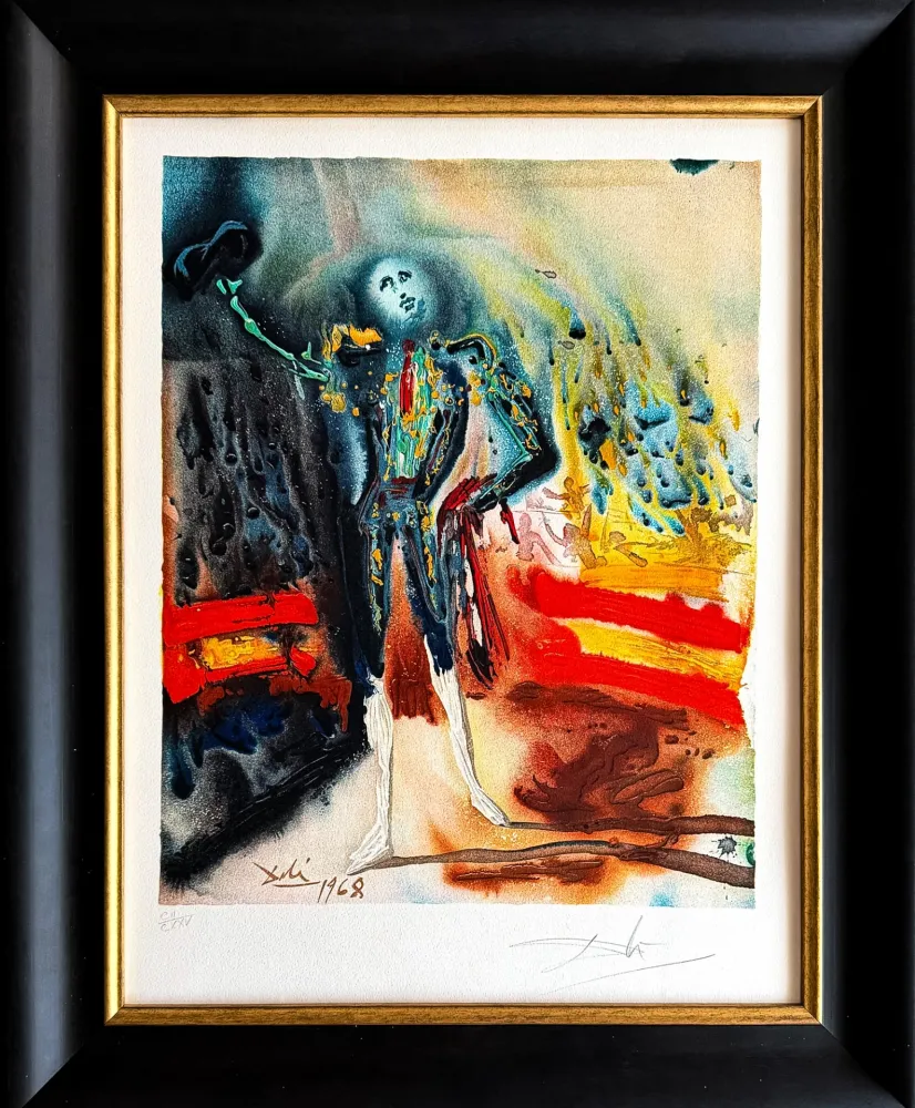 石版画 Dali - Tribute to Escamillo