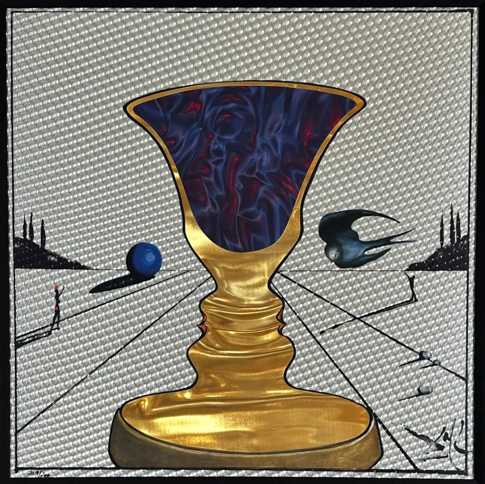 石版画 Dali - Tristan and Isolde