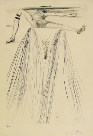 蚀刻飞尘法 Dali - Tristan et Iseult - The Giant Beliagog